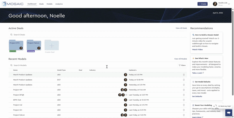 Additional Defaults for Tax Shields and Sensitivity Metrics